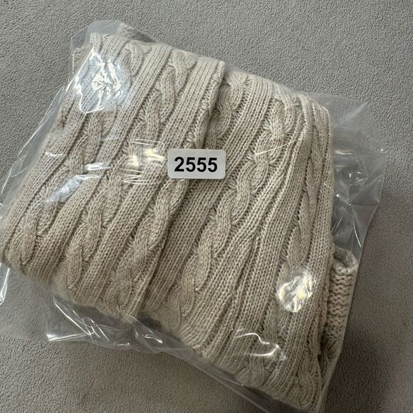 Zara Knit  Cable Knit Short Sleeve Cardigan Size L - Picture 16 of 16